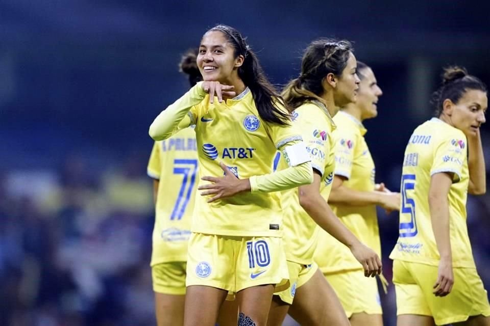 Alison González volvió a marcar con las azulcremas.