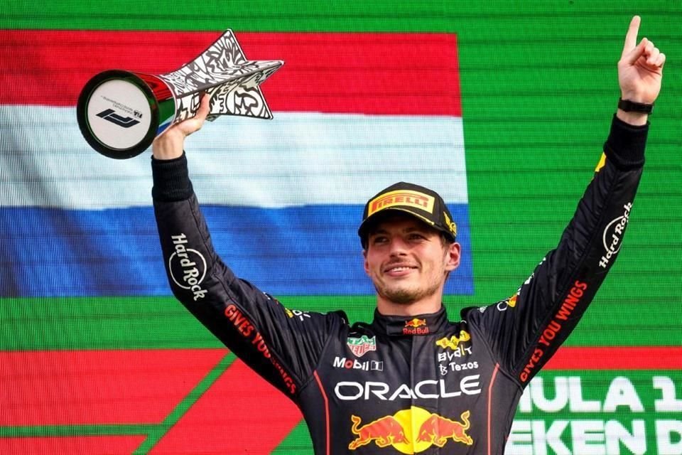 Max Verstappen está a nada del bicampeonato de la F1.