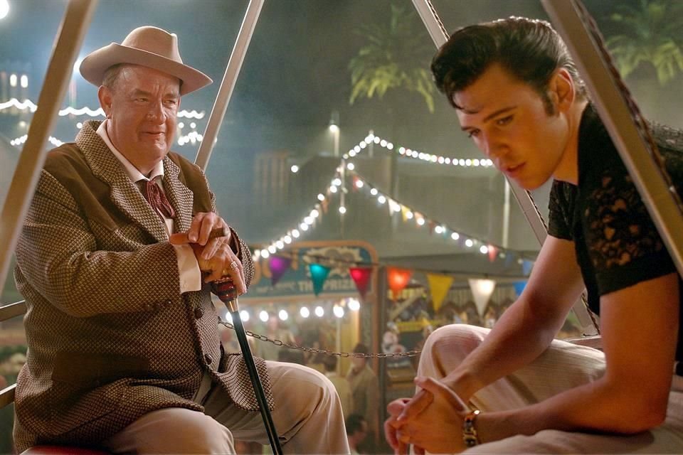 Tom Hanks dio vida al villano en la cinta 'Elvis', un supuesto coronel con sobrepeso.