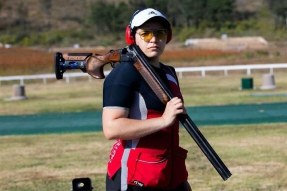 Alejandra Ramírez quedó en lugar 40 en el Campeonato Mundial de Tiro Escopeta 2022.
