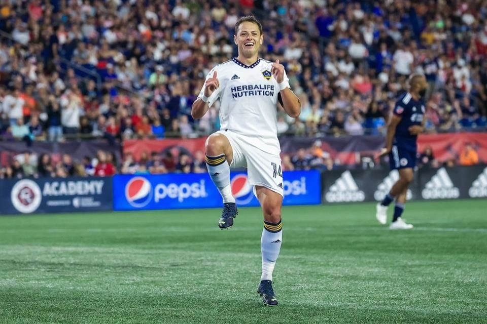 'Chicharito' acumula 17 goles esta temporada con el Galaxy.