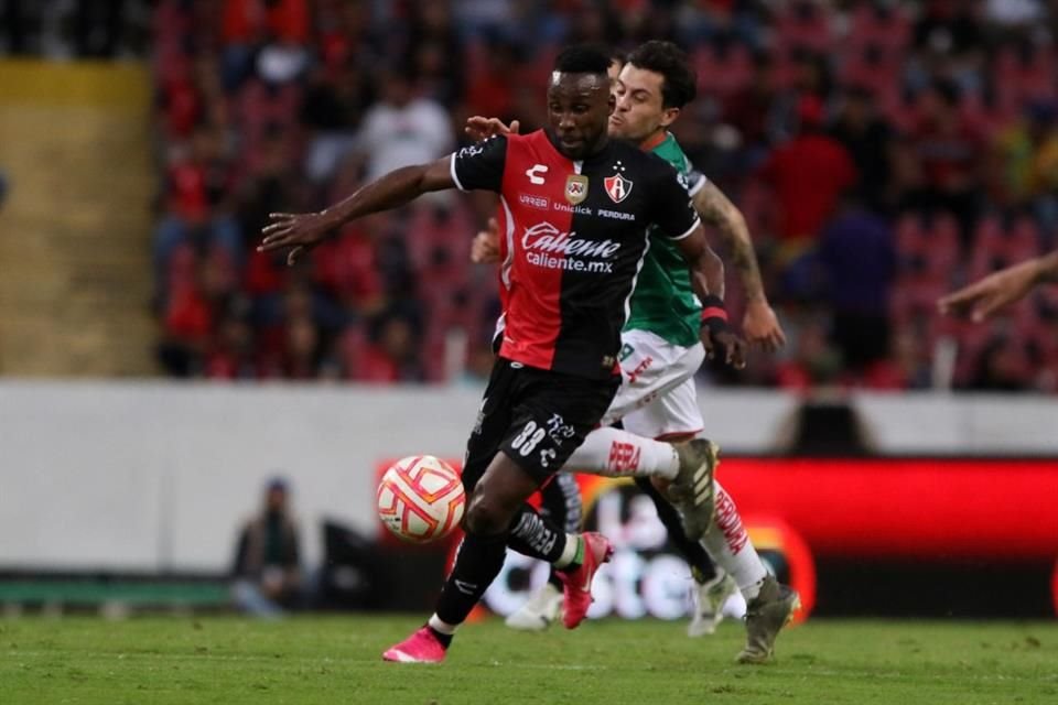 Juego de la jornada 17 de la Liga Mx entre Atlas y Necaxa, correspondiente al torneo Apertura 2022