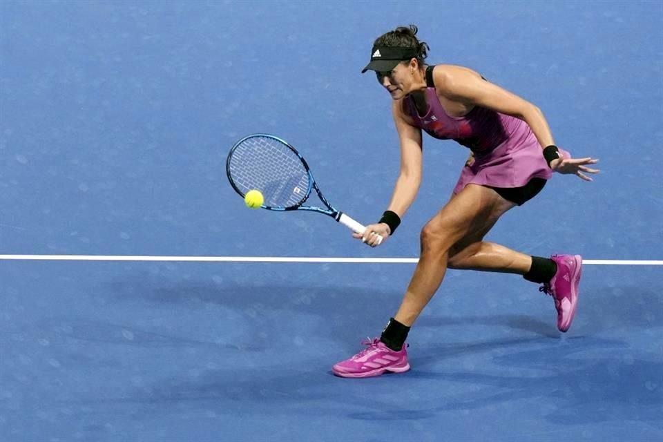 Garbiñe Muguruza fue campeona en Zapopan en el AKRON WTA Finals.