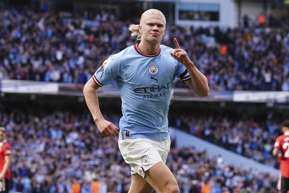 Erling Haaland vive una gran temporada con el Manchester City.