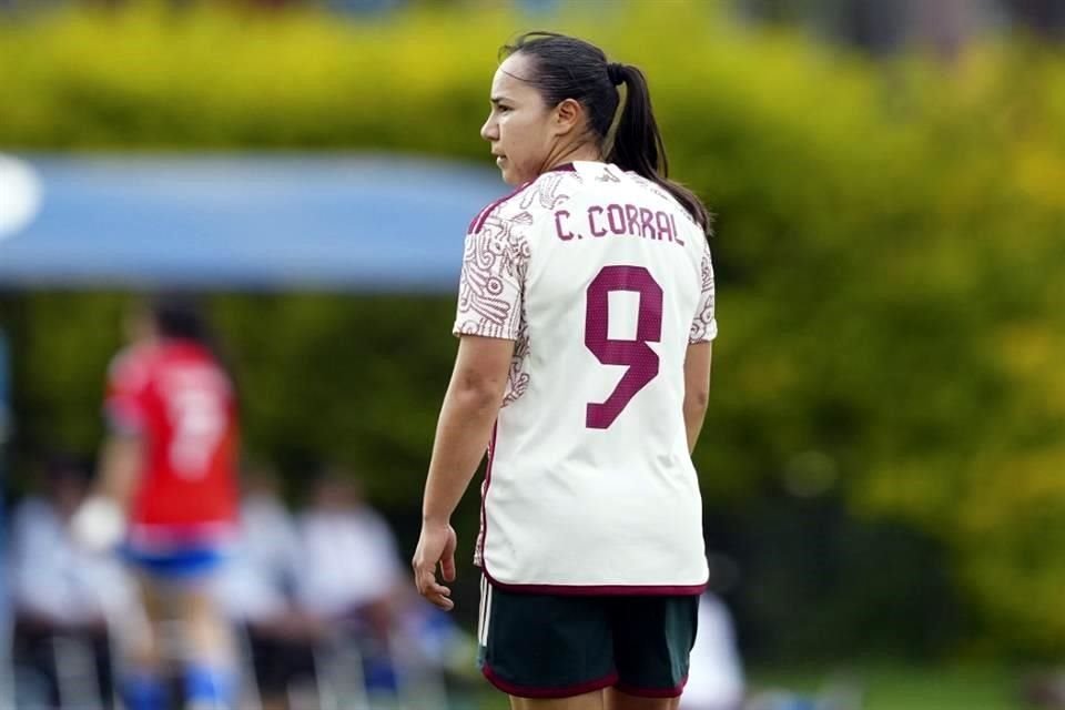 Charlyn Corral volvió a vestir los colores de la Selección Mexicana.