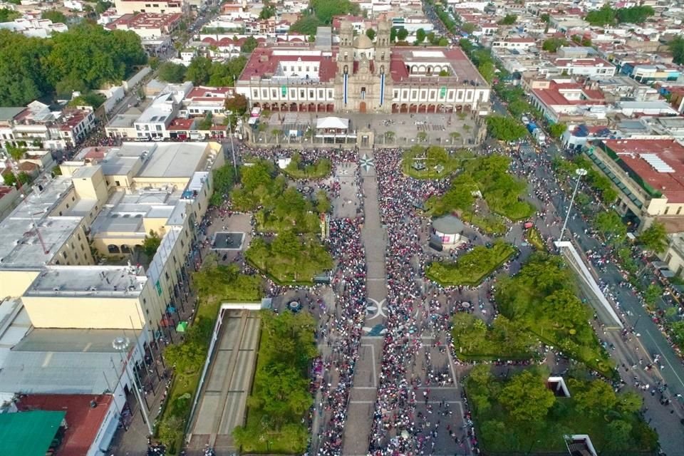 El Ayunamiento de Zapopan reportó saldo blanco durante las primeras horas de la Romería.