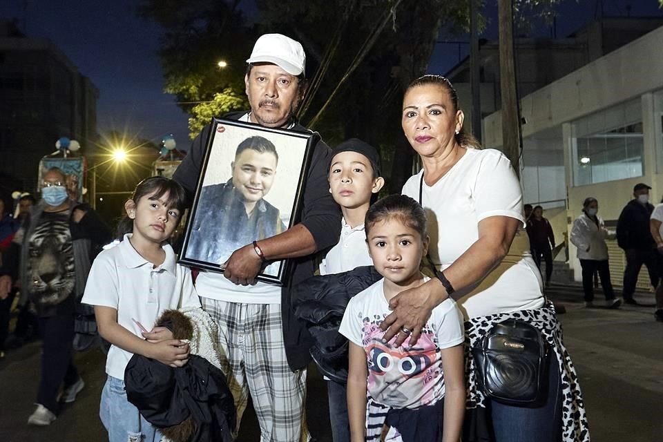 Benjamin Rodríguez acudió para pedirle a la Virgen que perdone a su hijo Miguel, quien se quitó la vida.