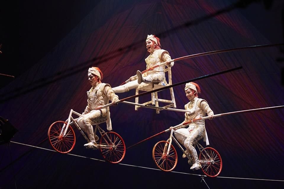 El circo estará desde hoy y hasta el próximo 6 de noviembre.