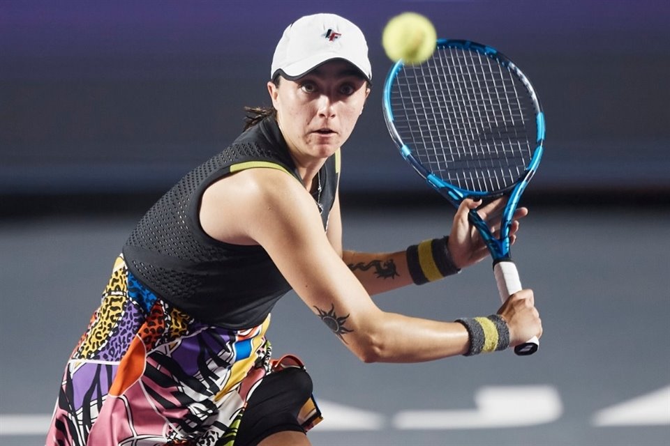 Fernanda Contreras fue superada 6-2 y 6-1 por la australiana Ajla Tomljanovic, en la primera ronda del Guadalajara Open AKRON.