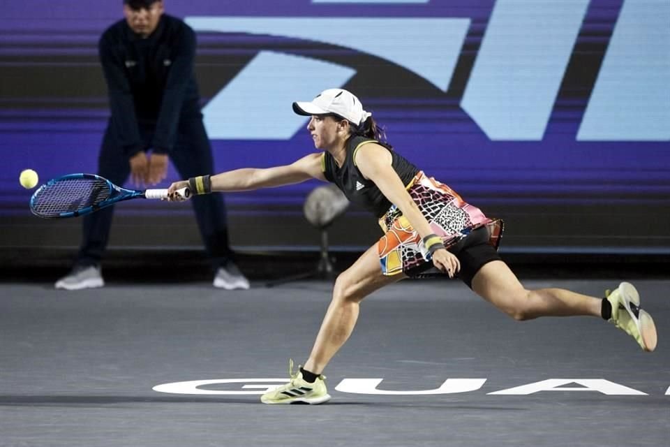 Fernanda Contreras cayó anoche ante Tomljanovic.