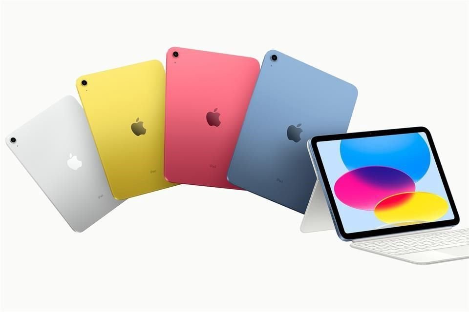 La nueva iPad tiene una pantalla Liquid Retina de 10.9 pulgadas con diseño de borde a borde y viene en cuatro colores.