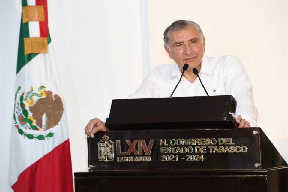 Adán Augusto López, Secretario de Gobernación.