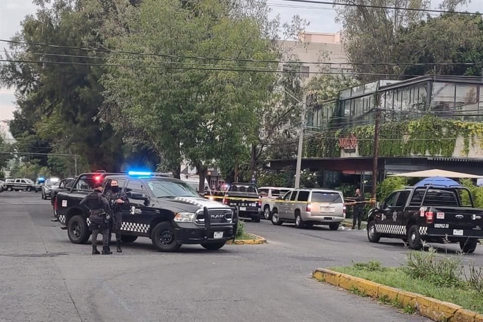 Un ataque a balazos se registró en la Colonia Lomas Providencia, en Guadalajara, donde además fueron encontrados ponchallantas.