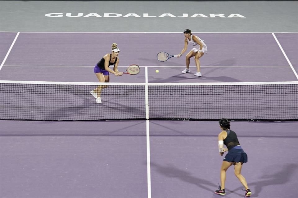 Gabriela Dabrowski y Giuliana Olmos perdieron su partido en dobles.