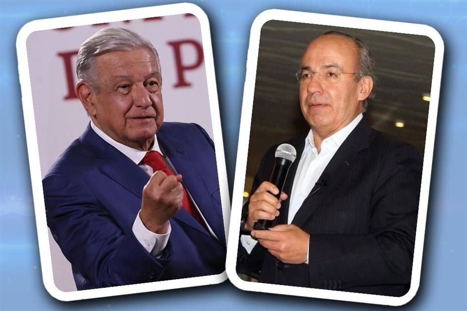 Andrés Manuel López Obrador y Felipe Calderón.