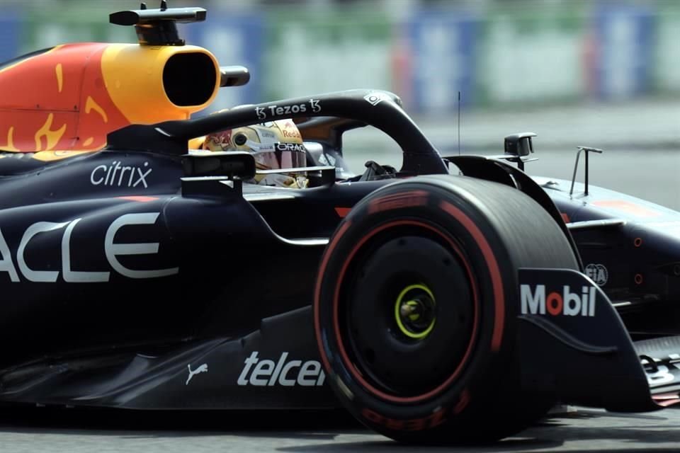 Max Verstappen esta vez no estuvo entre los más veloces en la P1.