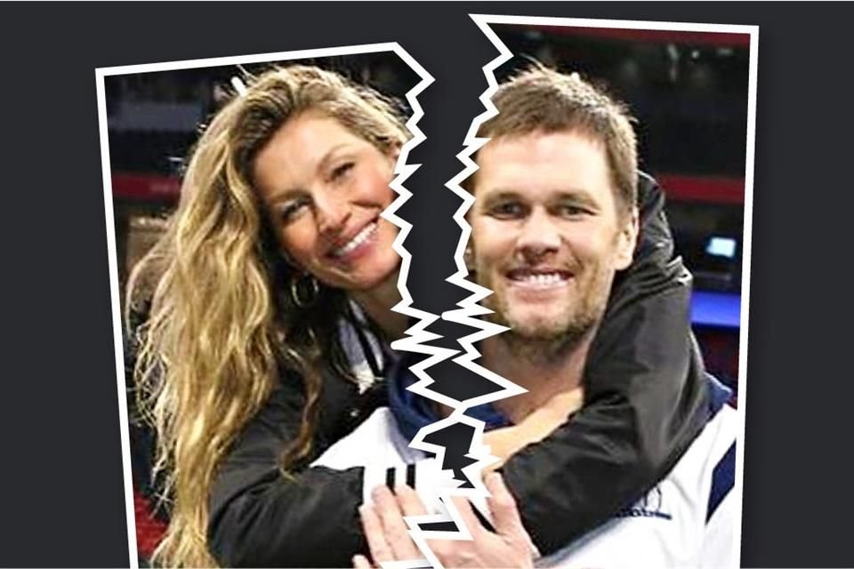 Tras 13 años de matrimonio, Tom Brady y Giselle Bündchen se divorciaron, en medio de una racha negativa para el mariscal de los Bucaneros.