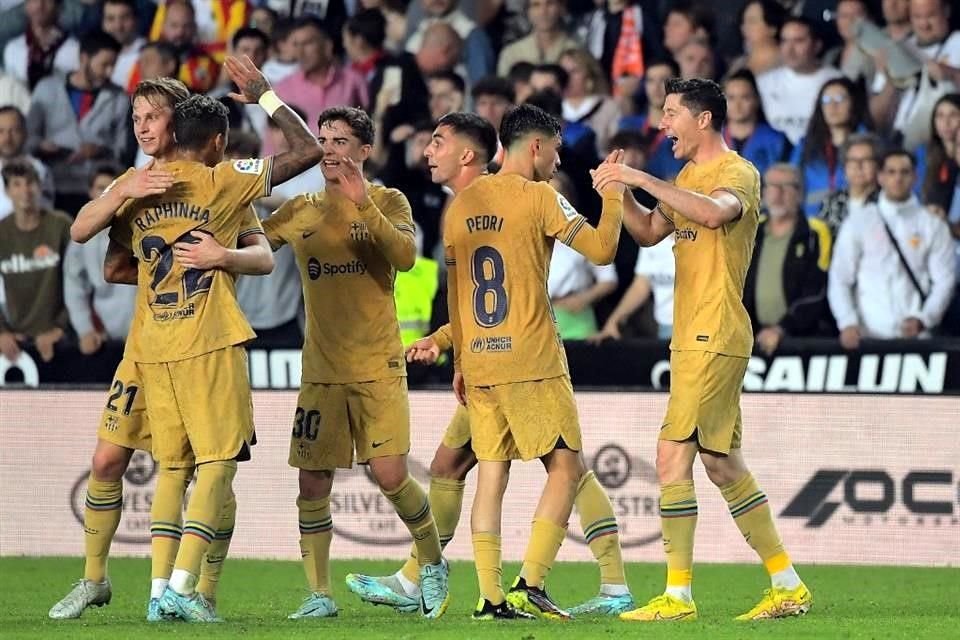 El Barcelona ya liga tres victorias en LaLiga.