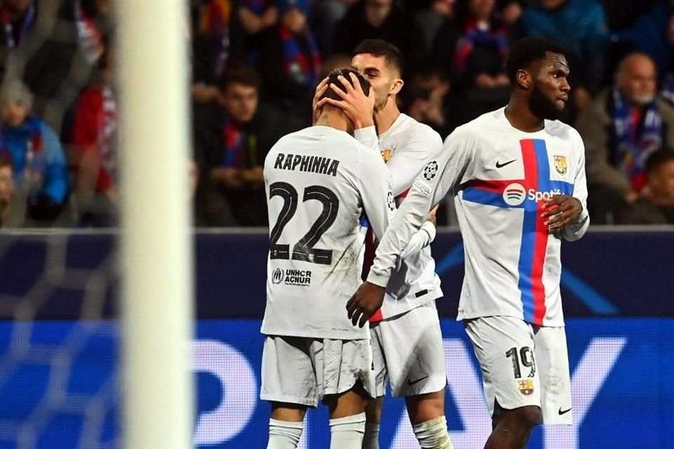 El Barcelona sólo sumó dos victorias en la Champions, ambas ante los checos.