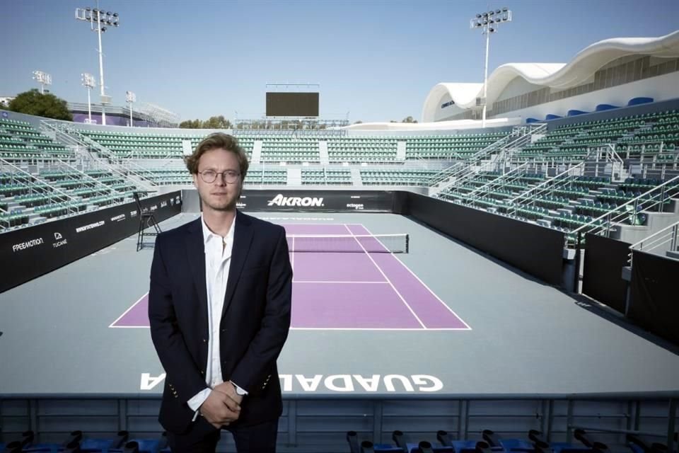 Gustavo Santoscoy García, director del Master Final del APT Padel Tour 2022 de GDL.