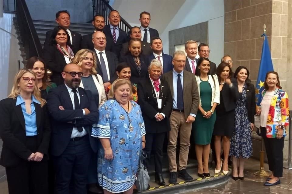 La XXVIII reunión de la Comisión Parlamentaria mixta UE-México tuvo lugar en la antigua sede del Senado.