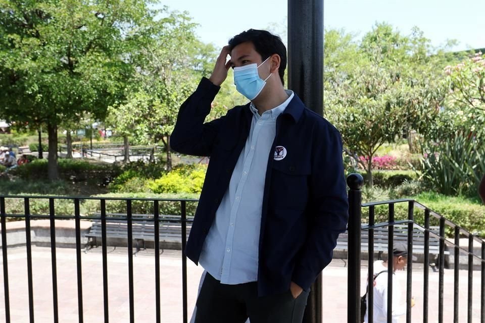 Pedro Kumamoto, candidato de Furuto a la Alcaldía de Zapopan.