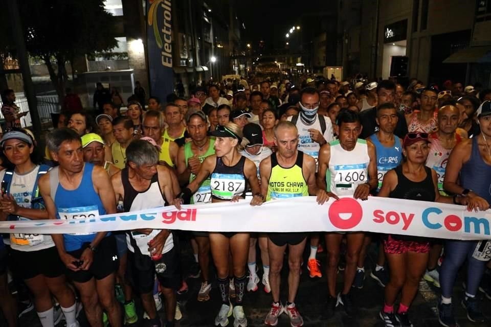 Miles de personas de todas las edades fueron parte del maratón.