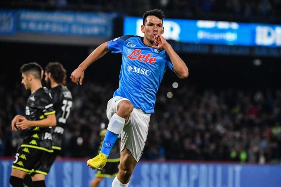 El 'Chucky' Lozano marcó un tanto y dio una asistencia en el juego ante el Empoli.