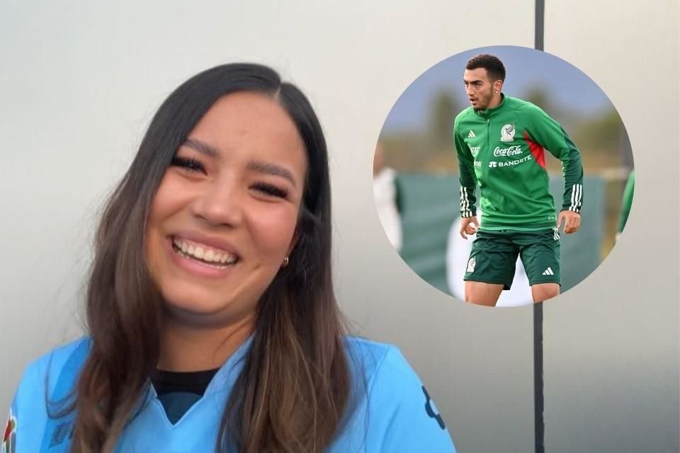 Mónica ya vio a Luis campeón con Pachuca y ahora quiere que vaya al Mundial.