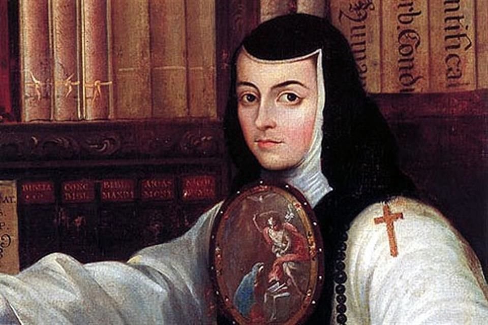 Sor Juana Ines de la Cruz, conocida como la máxima poeta novohispana.