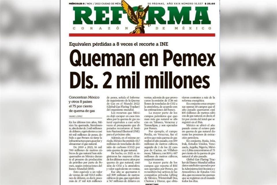 La Secretaría de Relaciones Exteriores (SRE) informó que este compromiso será respaldado por una inversión de cerca de 2 mil millones de dólares.