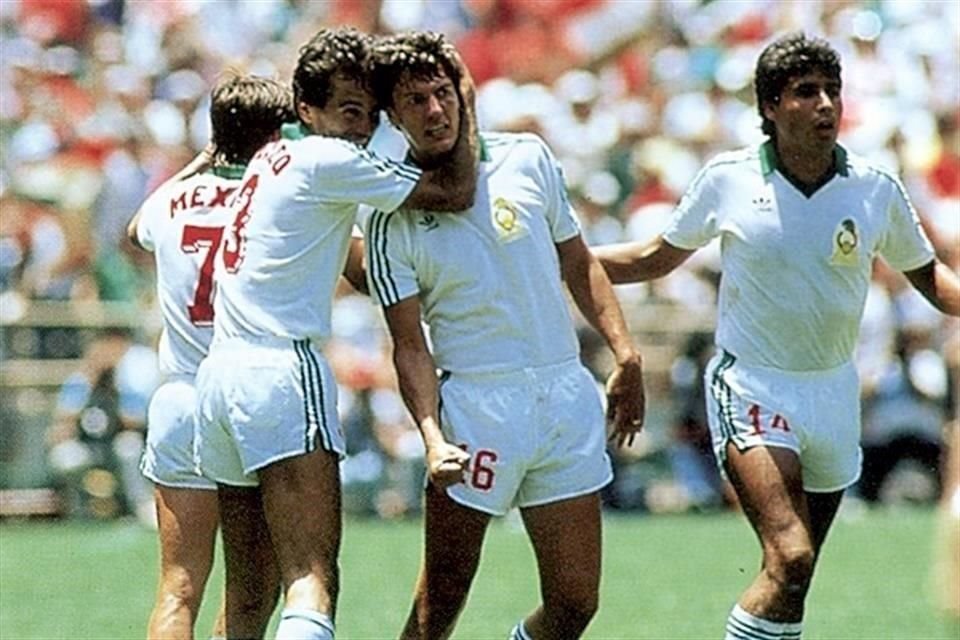 Fernando Quirarte anotó dos goles en el Mundial de México 86.