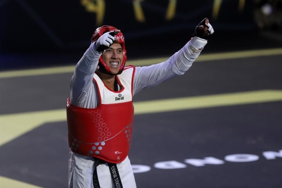 Carlos Sansores aseguró otra medalla para México en el Mundial de Taekwondo que se realiza en Guadalajara.