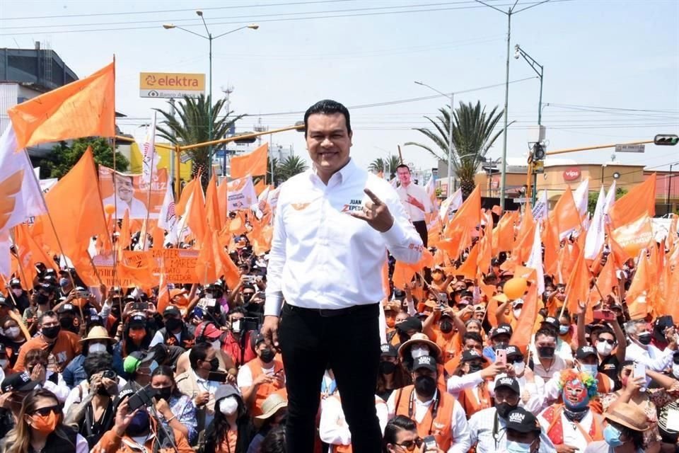 El aspirante señaló que el crimen organizado tiene la colusión y protección de las autoridades.