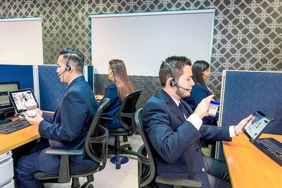 El uso de tecnología Diinsel permite a los clientes tener contacto directo con su ejecutivo.