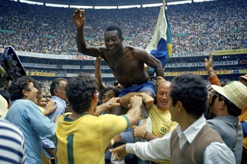 Pelé fue la figura del Mundial de México 1970.