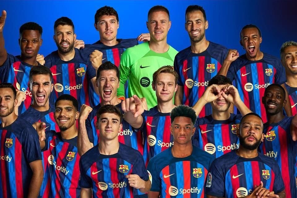 Los convocados del Barcelona.