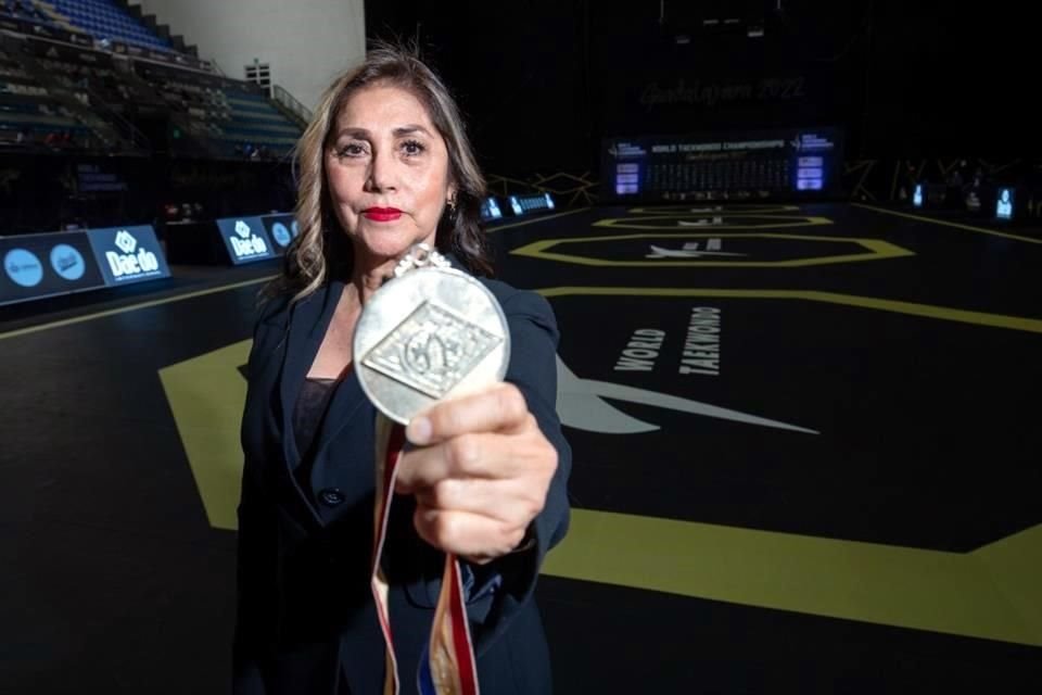 Patricia Mariscal disfruta ser el ejemplo para muchos taekwondoínes.