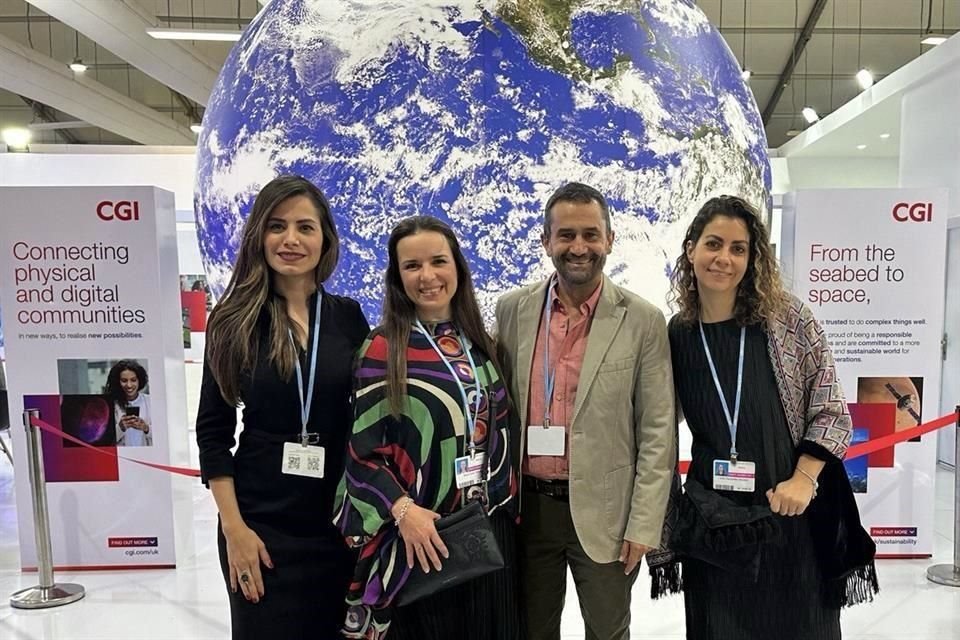 Los funcionarios formaron parte de las mesas de trabajo multilaterales en la cumbre climática.