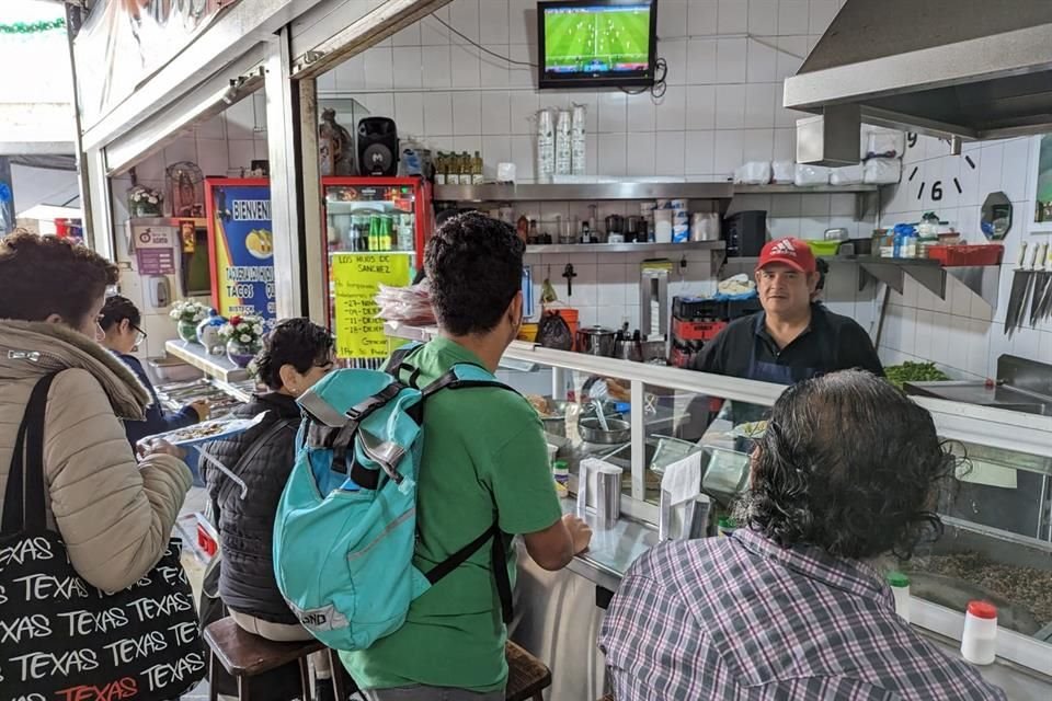 Desayuno y futbol, la combinación perfecta.
