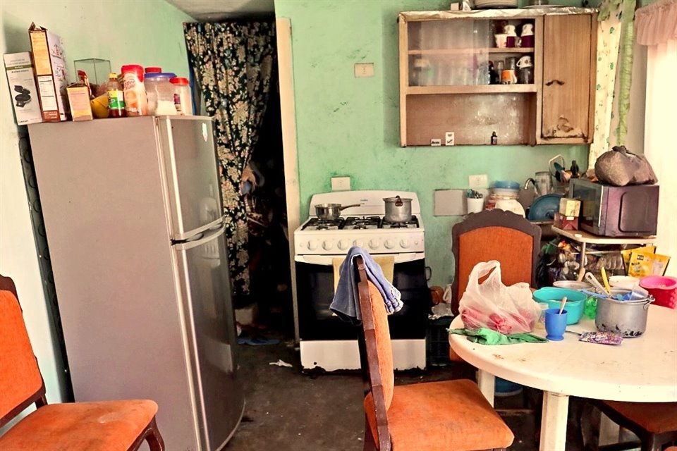 En las casas 'huevito' el espacio es mínimo para sus habitantes. 