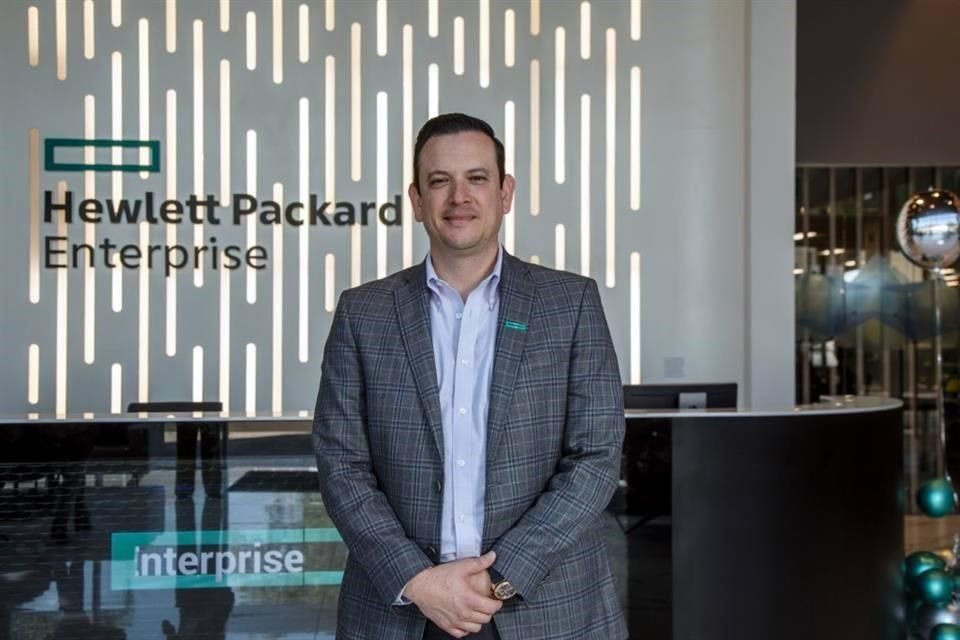 Marco Estrella, director de HPE Guadalajara.