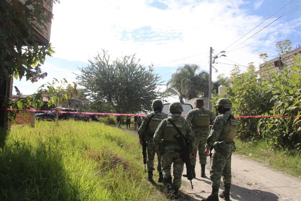 Policías del Estado hallaron al fallecido en una zona donde hay casas en obra negra.