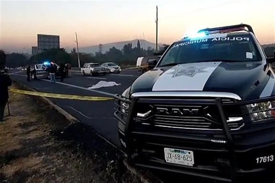 Uno de los accidentes ocurrió sobre la Carretera a Chapala, a la altura de la Colonia El Órgano, en Tlaquepaque.