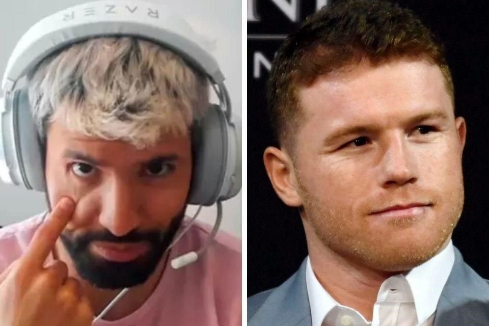 El 'Kun' Agüero le conestó al 'Canelo', quien previamente criticó a Messi.