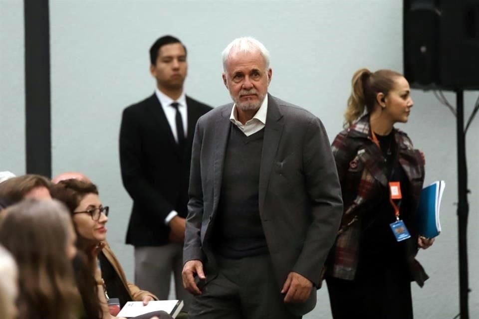 Raúl Padilla, en el homenaje.