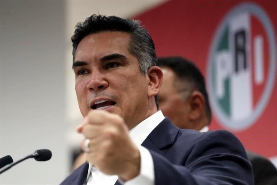 Alito Moreno reiteró que los senadores del PRI votarán contra el 'Plan B' electoral de AMLO.