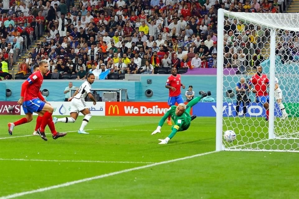 Serge Gnabry abrió el marcador al minuto 10 y abrió una posibilidad para que los alemanes pudieran clasificar.