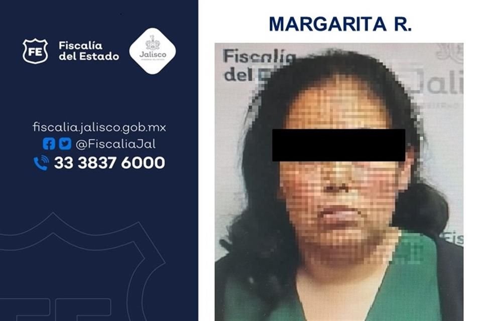 Margarita 'R' permanecerá en prisión preventiva mientras se define su responsabilidad.