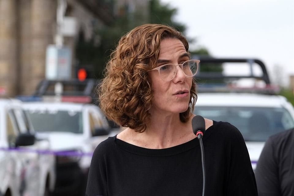 Paola Lazo, titular de la SISEMH, durante la presentación de resultados de la Estrategia ALE.
